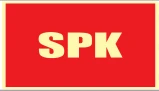 Placa SPK — Sprinklers Medidas: 12 × 24 cm