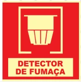 Placa Detector de Fumaça Medidas: 15 × 20 cm