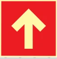 Placa Seta para Cima Medidas: 15 × 15 cm